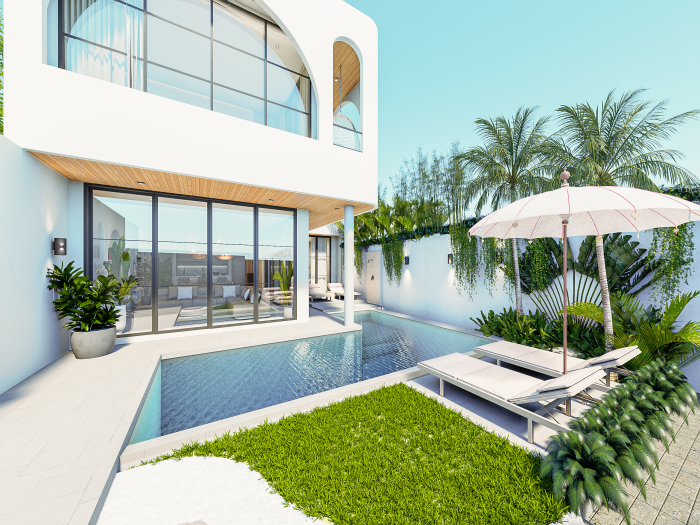 Stylish 3BR Berawa Villa with Pool & Garden - Mango 9B