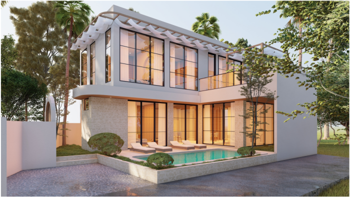 Nadčasový luxus – dve 4-spálňové vily v Berawa