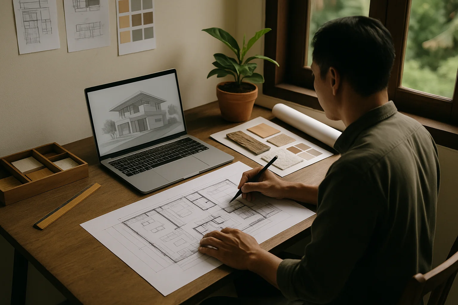 Architect, Architectural drawings, Architectural plans